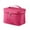 Hot Pink, variant on Qholemyo Fashion Cute Large Capacity Women's Makeup Bag Portable Travel Toiletry Storage Wash Bag Cosmetic Organizer Travel Essentials