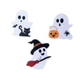 thumbnail image 4 of Colección De 3 Piezas De Decoración De Fantasmas De Halloween Para La Entrada, La Sala De Estar Y El Escritorio., 4 of 9