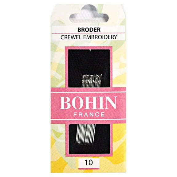 Bohin France Crewel Embroidery Needles Sizes 10