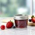 thumbnail image 5 of Ball Smooth-Sided Regular Mouth 4-Ounce Glass Mason Jars, 4-Count, 5 of 7