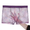 thumbnail image 5 of Calzoncillos tipo bóxer transparentes ultrafinos para hombre, ropa interior sexy sin costuras, 5 of 5