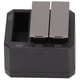 thumbnail image 2 of Camera Supplies, Battery + LED 3 Channel USB Charger Durable Multiple Protection 1300mAh For DJI Osmo Action Camera, 2 of 8