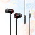 thumbnail image 5 of ELAYARD Black Wired Metal In-Ear Earphones for Computer with Sound Quality and Features, 5 of 8
