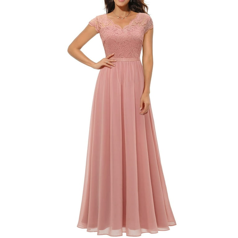 Simple one cheap piece gown