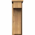 thumbnail image 2 of 8"W x 14"D x 26"H Huntington Rough Sawn Corbel w/Backplate, Western Red Cedar, 2 of 9