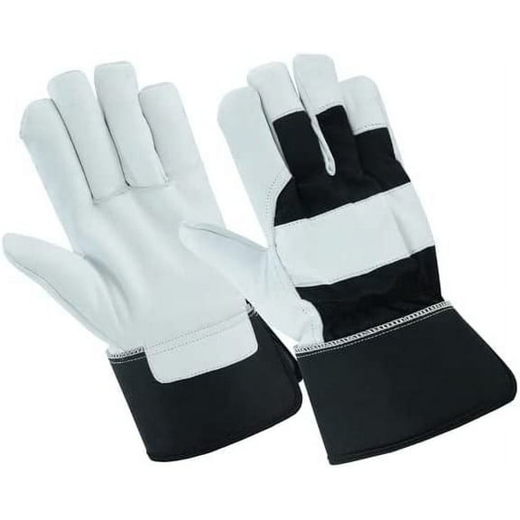 Daniel Smart All-purpose Goatskin Leather Work Gloves Protective hand gloves for maximum protection Durable & Comfort