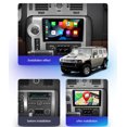 thumbnail image 4 of RoverOne Stéréo Voiture GPS Navigation CarPlay Android Écran Tactile Auto pour Hummer H2 E85 2007 - 2009, 4 of 9