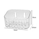 thumbnail image 1 of Wall Mounted Shower Basket with Strong Adhesive, Rust Resistant Bathroom Storage Rack for Soap and Shampoo, Transparent Self Adhesive Organizer for, 1 of 3