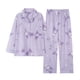 thumbnail image 5 of Pijamas Kuromi para mujer, primavera y otoño, algodón puro, manga larga, bonitos dibujos animados japoneses, ropa para el hogar para estudiantes, traje de invierno, 5 of 5