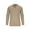 Khaki, variant on UVEASISHA Men's Shawl Collar Pullover Sweater Regular Fit Casual Button Mock Neck Knit Sweaters Knitted Soft Long Sleeve Winter Sweatshirt with Elbow Patches Gray XL