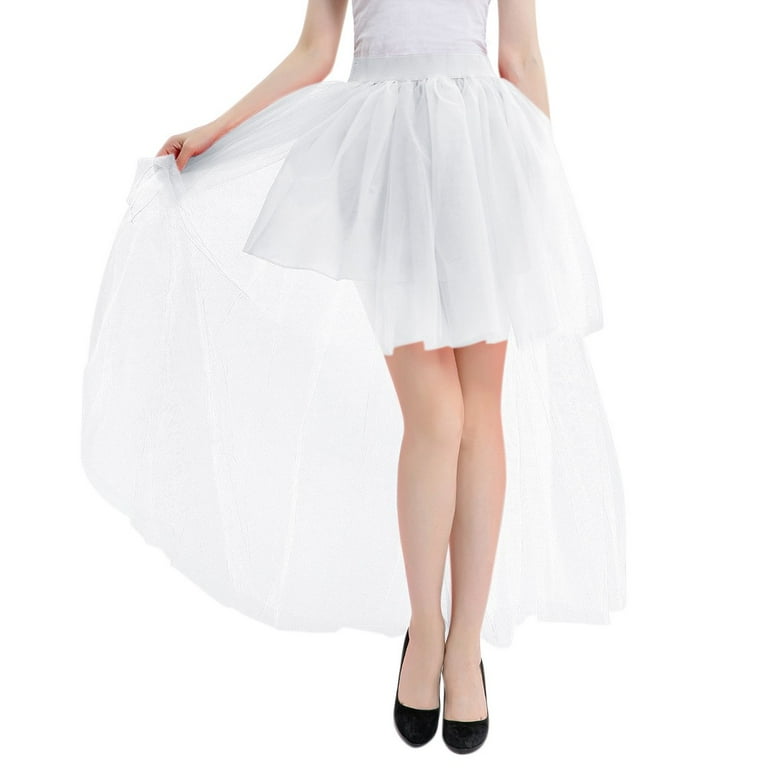 Buy puffy white skirt top