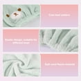 thumbnail image 4 of Unique Bargains Hair Drying Towel Hair Towel Wrap for Women Absorbent Hair Turban Towel for Dry Curly Short Hair Green, 4 of 7