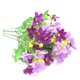 thumbnail image 1 of Ramo de flores de Margarita Gerbera Artificial for decoración del jardín del hogar DIY arcos de boda pared de flores ramo de novia, 1 of 7