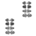 thumbnail image 1 of kurtrusly Sophisticated 4Pairs Cloak Clasp Collar Brooch Clip Fasteners for Jackets Shirts Type1 2Set, 1 of 1