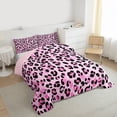 thumbnail image 3 of Castle Fairy Teens Cheetah Print Queen Comforter Set,Animal Print Bedding Comforter Set, 3 of 8
