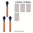 thumbnail image 1 of Multi-Layer Razor Hair Removal Tools Shaver Replacement Parts Classic Shaver Razor Blades, 1 of 5