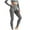 Dark Gray, variant on Kmdttou Women's Yoga Joggers for Women Solid Color Seamless Hip Lifting Breathable Yoga Suit With Tight Fitting High Waisted Sports Bottom Fitness Pants