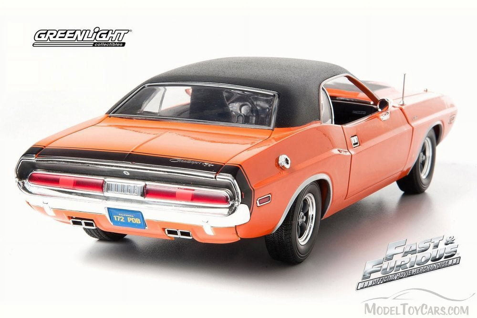 1970 Darden\s Dodge Challenger R/T Orange \Fast \u0026 Furious\ Movie 1