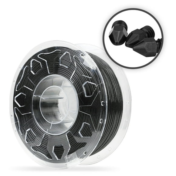 Creality CR-PLA 3D Printer Filament 1.75 mm, 1 KG Spool (CARBON FIBER)