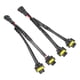 thumbnail image 5 of 2 piezas H11 H8 H9 arnés de cableado de extensión macho a hembra arnés de cables divisor de faros de 2 vías para camioneta camioneta conector de cable LED, 5 of 14
