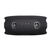 JBL Xtreme 5 - Portable waterproof speaker with massive legendary JBL sound, ambient edge lighting, and a convenient shoulder strap - Black