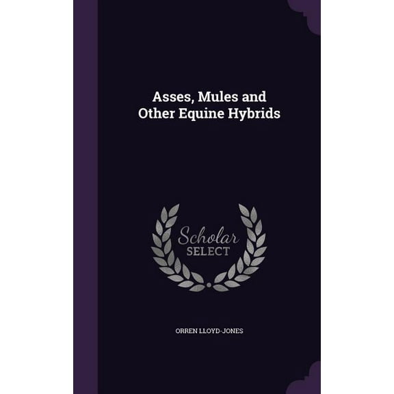Asses, Mules and Other Equine Hybrids (Hardcover)