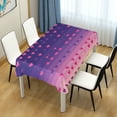 thumbnail image 4 of Yayeee Tablecloths 60" x 120" Rectangle Wrinkle Resistant Party Table Cover, Gradient Love, 4 of 8