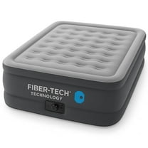 Triplenet Pricing 64135ED Dura-Beam Plus Deluxe Pillow Fiber-Tech Queen Air Mattress – Built-in Electric Pump – 16.5 Inch Height – 600 Pounds Weight Capacity – Premium Inflatable Bed