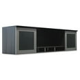 thumbnail image 2 of Mayline Medina Hutch 72" x 15" x 18.3" x 1" - Drawer(s)2 Door(s) - Beveled Edge - Material: Polyvinyl Chloride (PVC) Edge, Frosted Glass Door - Finish: Gray Steel Laminate, 2 of 4