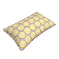 thumbnail image 2 of Haiem Pillowcase for Hair and Skin Queen - Yellow Lemon Slices Printed Soft Pillowcase with Envelope Closure-16"x24", 2 of 8