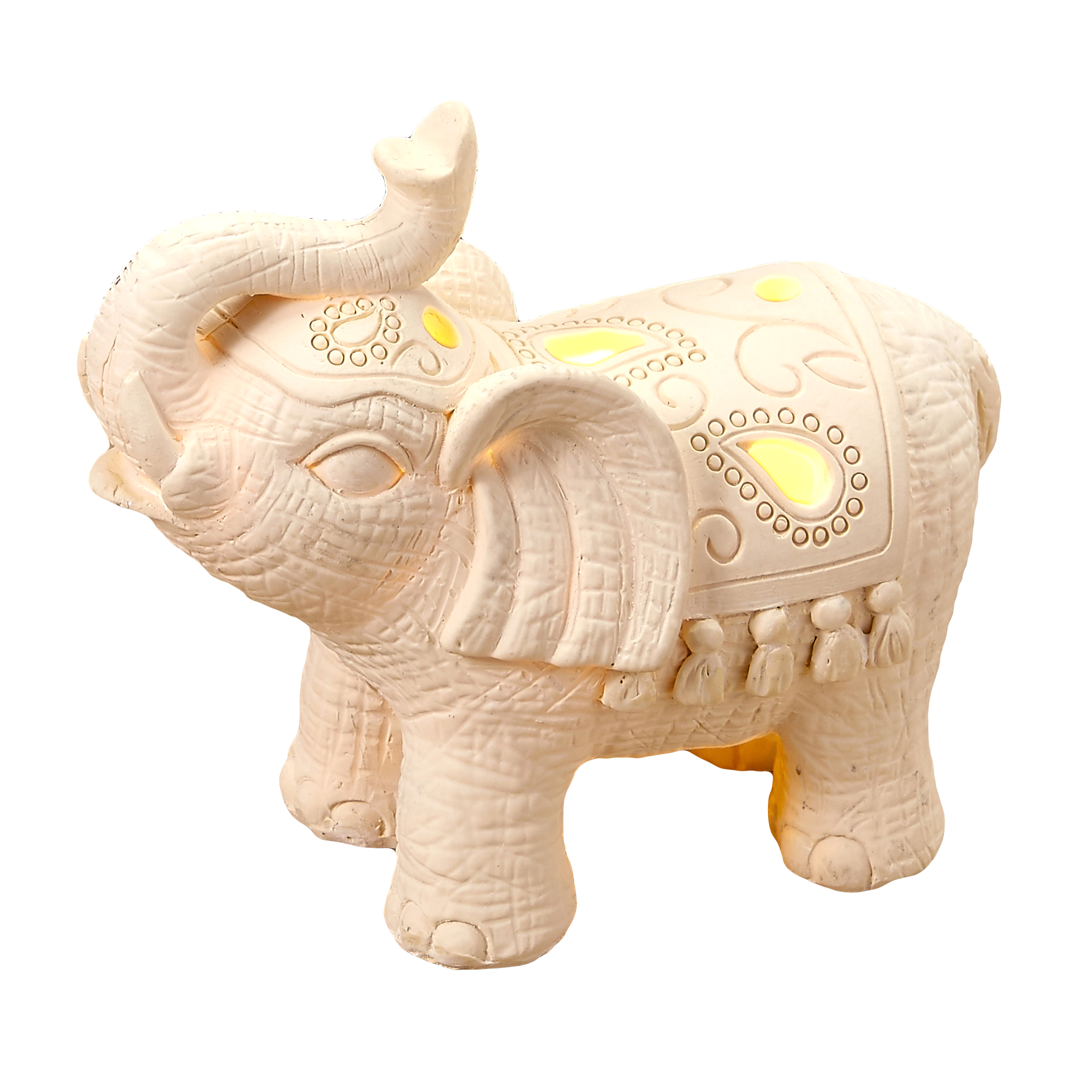 Good luck indian elephant with light up led