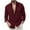 Wine, variant on JURANMO Mens Long Sleeve Shirts 2024 Trendy Fall Corduroy Buttin Down Shirt Solid Color Lapel Business Shirts with Pockets Lightning Deals Wine S