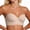 Beige, variant on Strapless Push Up Bras Plus Size Solid Color Floral Seamless Underwire Smoothing Fashion Comfortable Lift Beautiful Back Non Slip Bandeau Black 42C