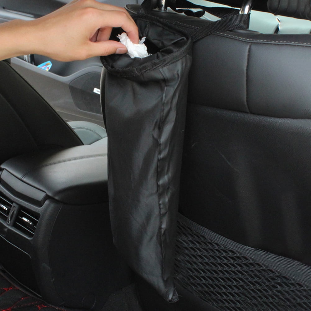 Car Trash Bin,Garbage Can Back Seat Organizer Storage Bag,Leak-proof - View #2