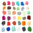 thumbnail image 1 of 36 Colors Wool Roving Fibre Wool Yarn Roving For Needle Felting Hand DIY, 1 of 6