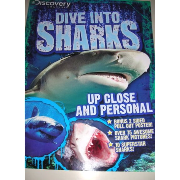 Pre-Owned Discovery Channel Dive Into Sharks up Close and Personal, 9780696300431, 0696300435, Paperback,