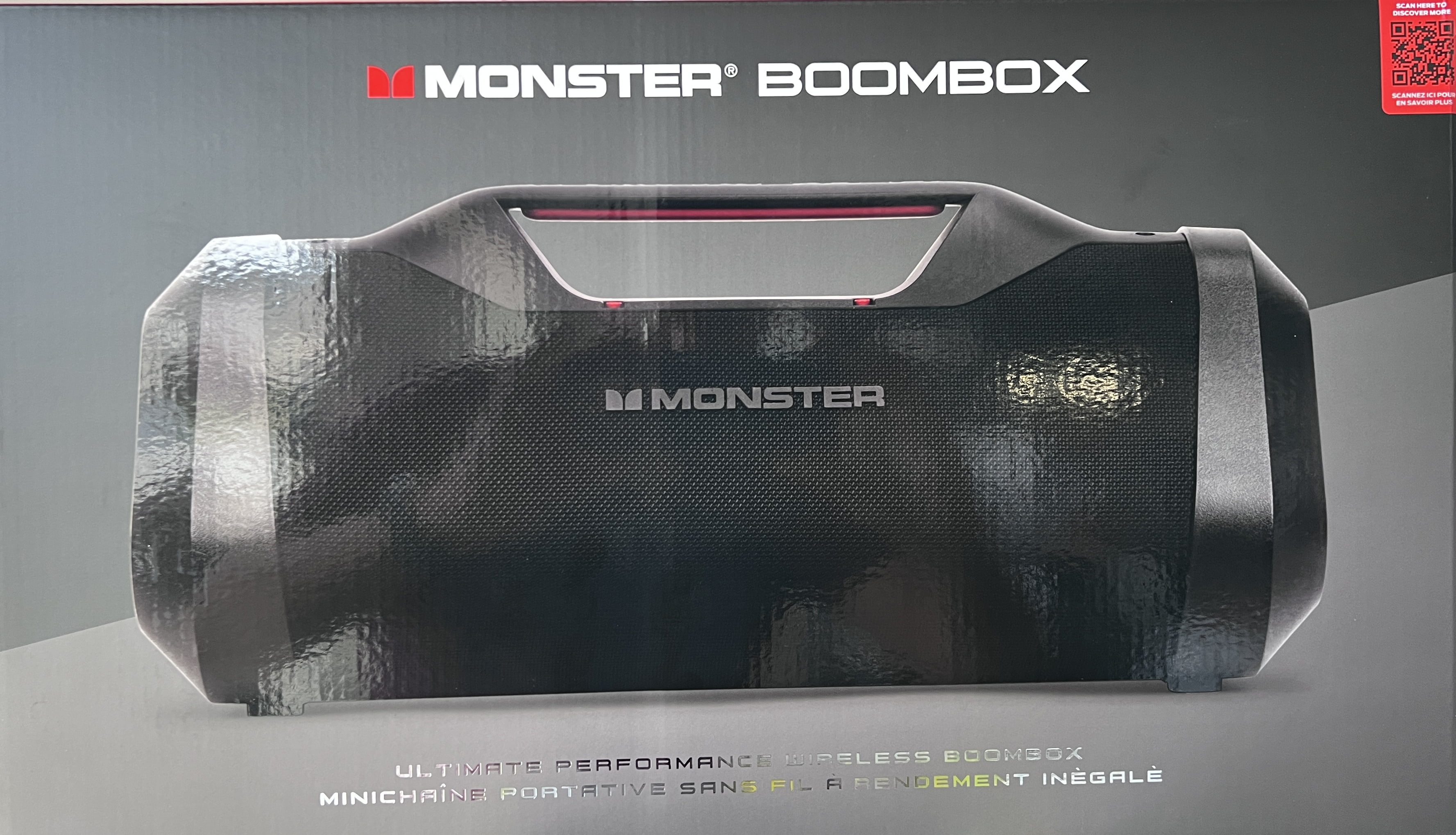 Monster Boombox Bluetooth Portable Speaker Ultimate Performance