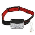 thumbnail image 2 of Outdoor Headlight, Red White Light Super Bright LED Head Lamp Detachable Headband Sensor Function IPX4 Waterproof With Hidden Hook For Emergency, 2 of 8