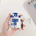 thumbnail image 3 of Airpods 1/2 Case Cartoon Patterned Airpods Motorola Sonic Star Wars R2-D2 Robot Naruto Hermit Silicone Case [Best Gift for Friends] (R2-D2 Robot), 3 of 7