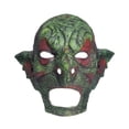 thumbnail image 1 of Máscara Forest Goblin de resina para Halloween, color verde, aterrador, para adultos, 1 of 3