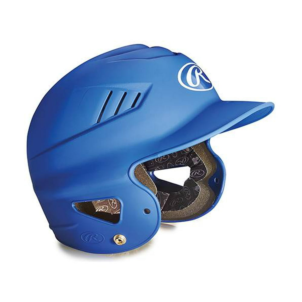 Youth Matte Batting Helmet in Blue