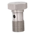 thumbnail image 2 of 12mm Brake Adaptor, Durable  Sealing Hex Head M12x1.0 Banjo  Fittings With 2 Washers For Car, 2 of 8