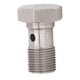 thumbnail image 3 of Accesorios de perno Banjo M12x1.0, rosca métrica, adaptador de extremo de manguera de freno de un solo orificio con arandelas para líneas de embrague de freno, alimentación de aceite Turbo Jadeshay A, 3 of 8