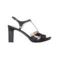 thumbnail image 4 of Womens naturalizer Finn Ankle Strap Heeled Sandals, Black, 4 of 5