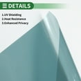 thumbnail image 4 of Unique Bargains Universal Car Window Tint Film Privacy Film Nano Ceramic PET 1 Pc 70% VLT Blue 20ft x 20 inch, 4 of 7