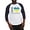 Blue/White, variant on CafePress - I Love Ukraine Native Ukrainian Fl Baseball Jersey - Cotton Baseball Jersey, 3/4 Raglan Sleeve Shirt