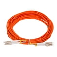 thumbnail image 1 of Unique Bargains 10 Meters 32.8Ft Fiber Patch Cable Multimode LC-LC OM2 LSZH Fiber Optic Jumper Orange For Network Transceiver,1Pc, 1 of 6