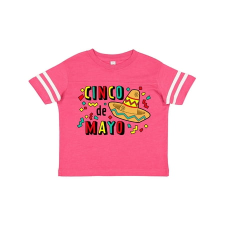 

Inktastic Happy Cinco De Mayo-sombrero Gift Toddler Boy or Toddler Girl T-Shirt