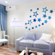 3D Star Multi-Couleur DIY Miroir Stickers Muraux Décoration de Bureau de Chambre à Coucher Mur – image 2 sur 2