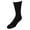 Black, variant on Fruit of the Loom  Cushioned Crew Socks (6 Pair Pack) (Men's)